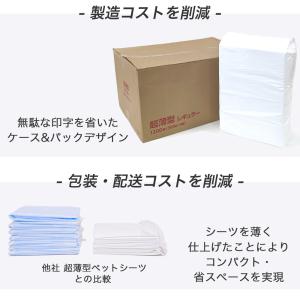 4.4円/1枚 超薄型 ペットシーツ レギュラ...の詳細画像3