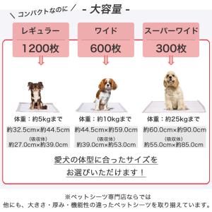 超薄型 ペットシーツ スーパーワイド 300枚...の詳細画像4