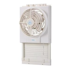 高須産業 窓用換気扇 FMT-200SM 2.4m 延長パネルFM-200H-S付