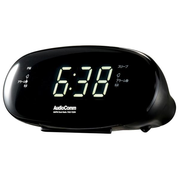 ラジオ　オーディオ　オーム電機　OHM　クロックラジオ  ワイドFM対応