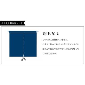 のれん 暖簾 和風 円山応挙 鯉魚図 松 85...の詳細画像3