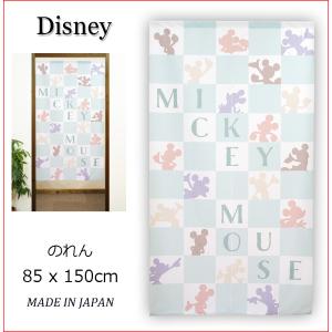 のれん 暖簾 ディズニー Disney シルエッ...の商品画像