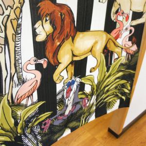 のれん 暖簾 目隠し 間仕切り ディズニー D...の詳細画像5