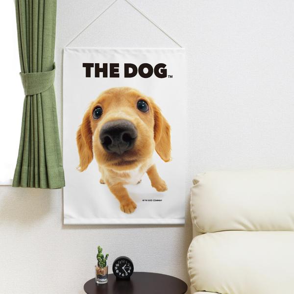 タペストリー インテリア 壁掛け小物　THE DOG　ダックスフンド　50×73cm　B2サイズ　日...