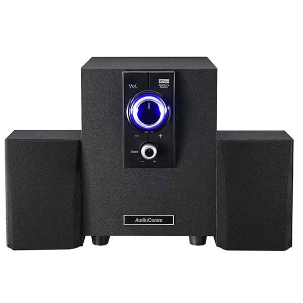 スピーカー　オーディオ　オーム電機　OHM　03-1959　2.1chスピーカーシステム　ASP-5...