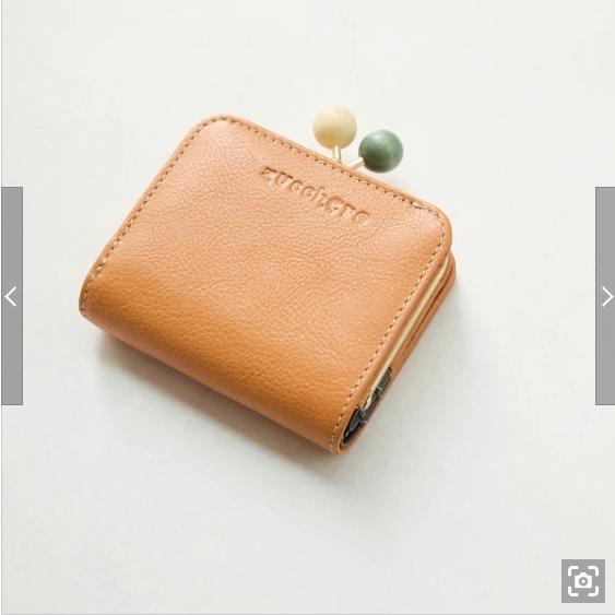 予約受付B ズッケロ zucchero 11120 木玉のがま口シリーズ 本革 財布 レディス がま...