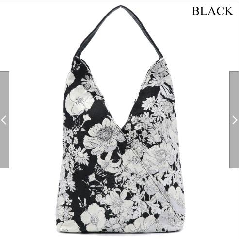 GUSCIO グッシオベーシック 12-1117 ジャガードVカットトートバッグ