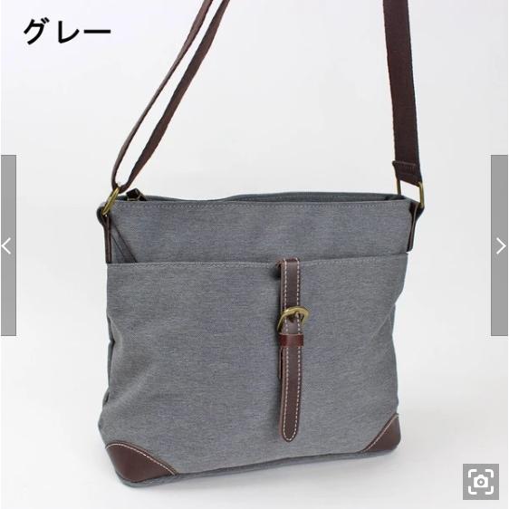 BELLISSUE ナイロン×革付属ショルダーバッグ レディス 12618463