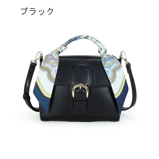 2026SS  MIAN ミアン 2261-151-1 スカーフ付き2wayハンドバッグレディース