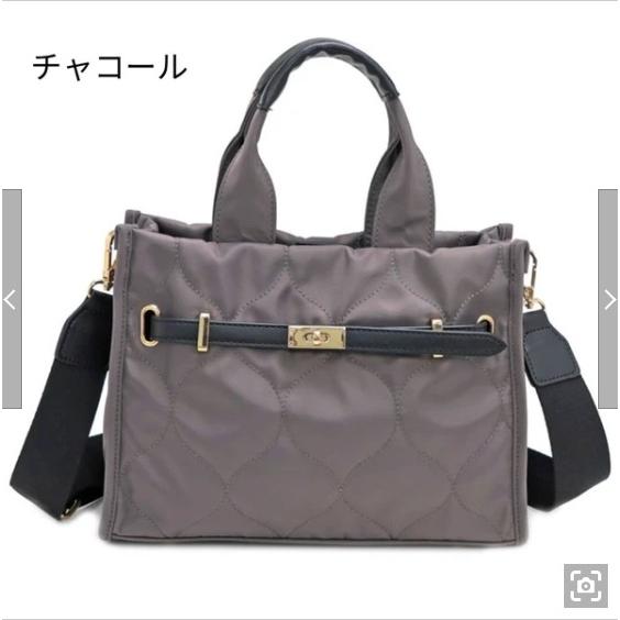 MIAN ミアン 2261-184-1 キルティング2wayトートバッグ レディス
