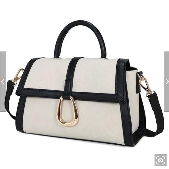 予約受付 MIAN ミアン 2261-260-1 配色2wayハンドバッグ レディス