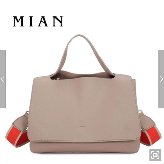 MIAN ミアン 2261-416-1 ラインテープショルダー2wayバッグ レディス