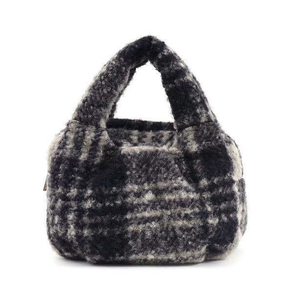 COOCO クーコ 26531-11062 柄ボアバルーントートバッグ