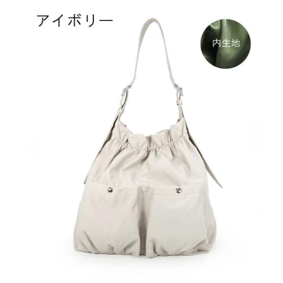 COLDE コルデ 3261-541-1 ギャザーポケットショルダーバッグレディース