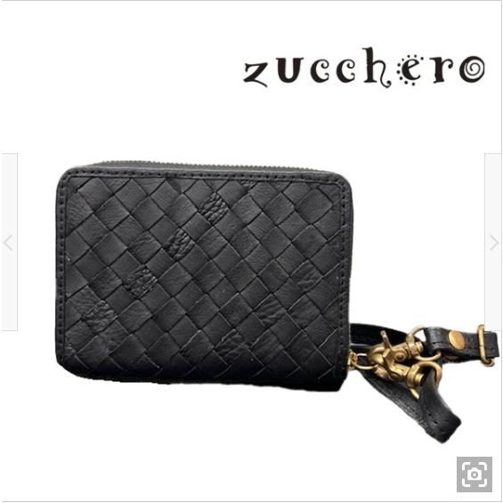 zucchero ズッケロ 40136 本革 財布 レディス メンズ 二つ折 折財布 コンパクト 小...
