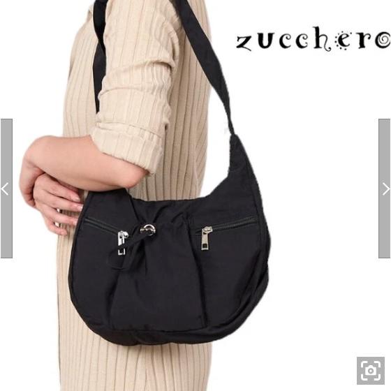 zucchero ズッケロ 49928Y ショルダーバッグ レディス 撥水 軽量 ミニ ポケット豊富...