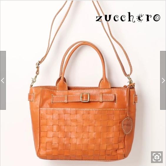 zucchero ズッケロ 49986 トートバッグ 2way ななめ掛け