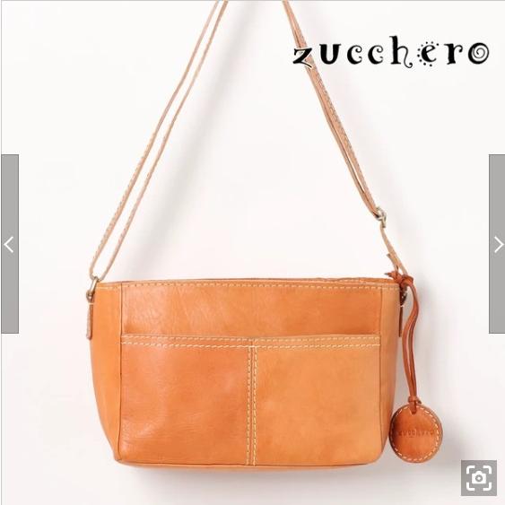 zucchero ズッケロ 49988 ショルダーバッグ 横型 レディス 本革 革 レザー 斜めがけ...