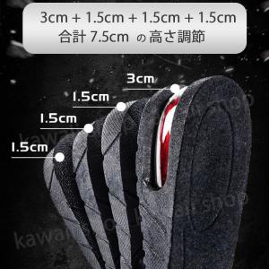 中敷 インソール 身長アップ シークレットイン...の詳細画像4