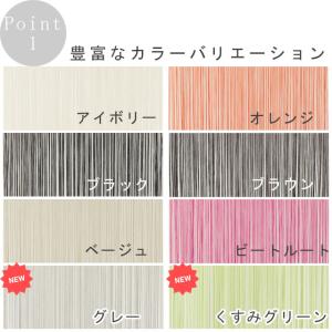 ひものれん ひもスクリーン 幅85cm×高さ1...の詳細画像3