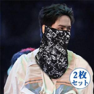 フェイスマスク 大人用 2枚セット 冷感マスク...の詳細画像1