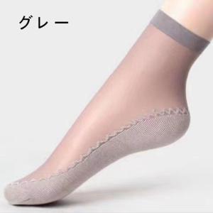 ソックス ストッキング 靴下 シースルー レデ...の詳細画像4