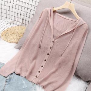 カーディガン UVカット レディース 春夏 薄...の詳細画像3