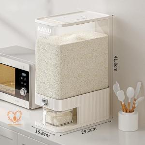 米びつ 5kg 10kg お米収納 2カラー ...の詳細画像1