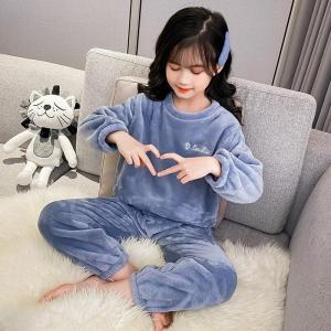 パジャマ ルームウェア キッズ もこもこ 裏起...の詳細画像5