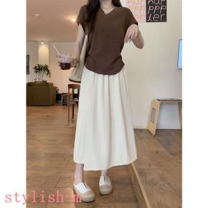 スカーチョ ワイドパンツ ガウチョパンツ レデ...の詳細画像3