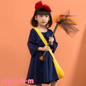 ハロウィン コスプレ 魔女の宅急便 キキ風 コ...の詳細画像1
