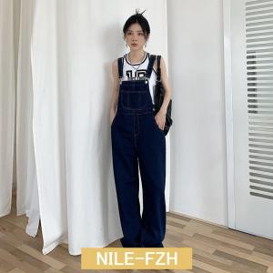 デニムサロペット オーバーオール オールインワ...の詳細画像2