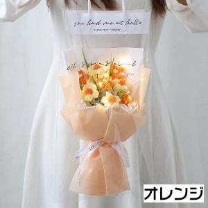 ニットブーケ 手作り花 かぎ針編み ニット フ...の詳細画像2