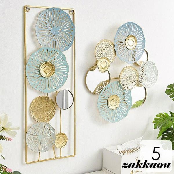 壁掛け 壁絵 花 ミラー 鏡 置物 装飾 パステル おしゃれ インテリア 高級感北欧 リビング 寝室...