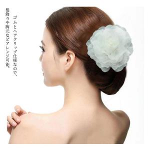 髪飾り 2WAY ヘッドドレス ヘアアクセサリ...の詳細画像3