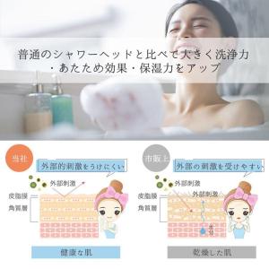 シャワーヘッド マイクロバブル ナノバブル 塩...の詳細画像1