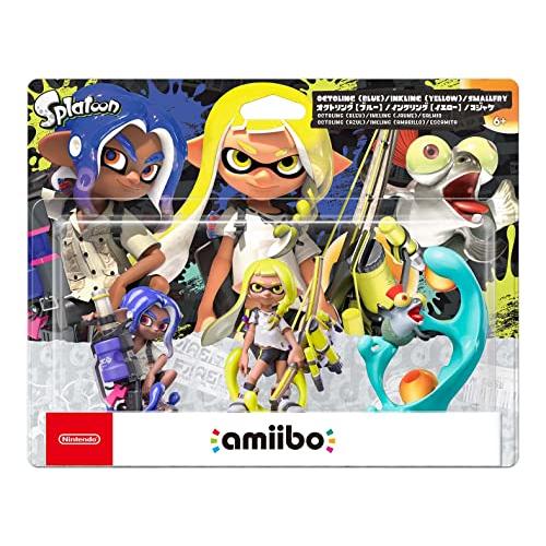 amiibo トリプルセット[インクリング【イエロー】/オクトリング【ブルー】/コジャケ](スプラト...