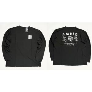 【特別価格】ロンＴシャツ　アンビギュアス AMBIGUOUS 35-052 CBK メンズ ストリー...