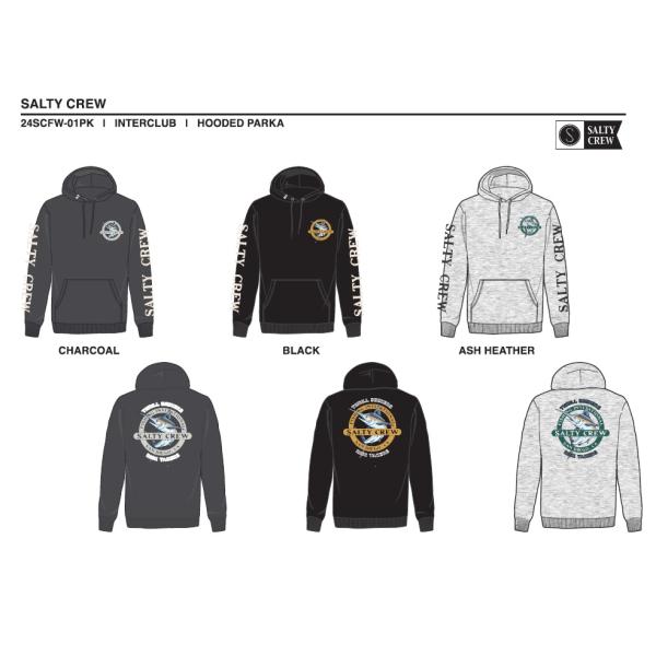 【特別価格】日本別注モデル バックプリント プルオーバーパーカー ソルティクルー SALTYCREW...