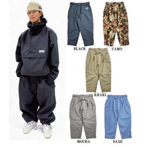 【24-25モデル先行予約特別価格】ワイドイージーパンツ リパブリック FW WIDE EAZY PANTS REPUBLIC&CO  耐水・透湿 5,000mm 高機能ウェア14400｜suave-tribe