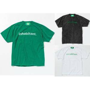 ヘビーウェイトコットンTシャツ inhabitant(インハビタント)Logo T-Shirt ism23ls10  メンズ レディース｜suave-tribe