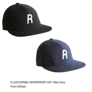 ウォータープルーフキャップ 帽子 リパブリック R LOGO 6PANEL WATERPROOF CAP REPUBLIC&CO  アウトドア 雪山 高機能ウェア｜suave-tribe