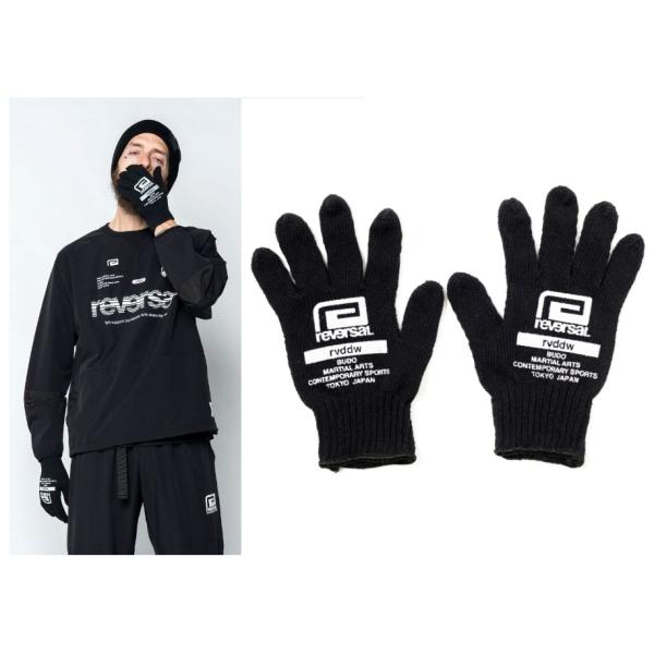 軍手 リバーサル REVERSAL BIG MARK WORK GLOVES rv25aw710 メ...
