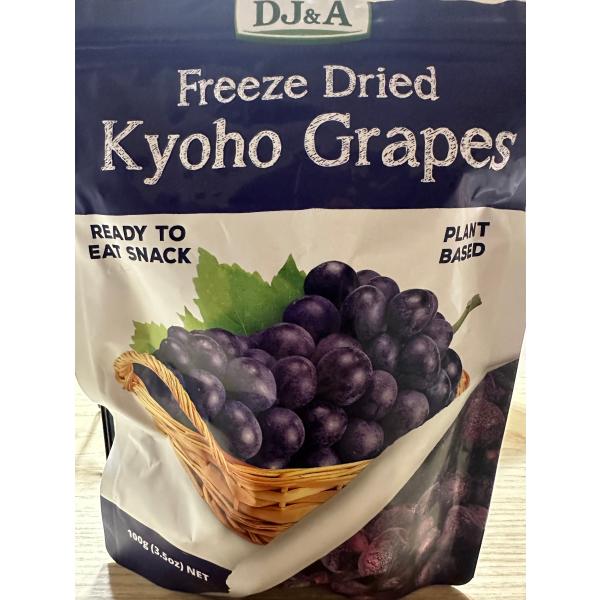 DJ＆A フリーズドライ巨峰 100ｇ　コストコ　ヴィーガン　