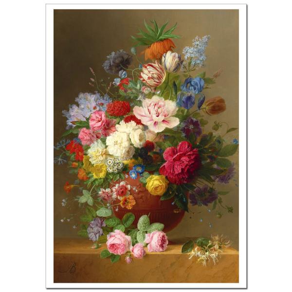 Arnoldus Bloemers　花の静物画  B4~A2サイズ ジクレーポスター