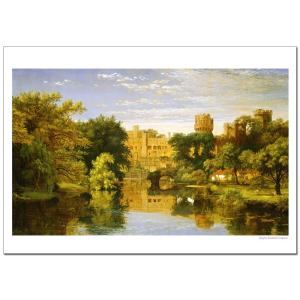 ジャスパー・フランシス・クロプシー　ウォリック城　ジクレーポスター B4 (364ミリ×257ミリ)