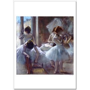ドガ　踊り子2　ジクレーポスター A2（420ミリ×594ミリ）