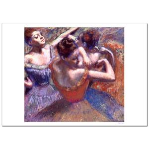 ドガ　踊り子　ジクレーポスター B4 (364ミリ×257ミリ)