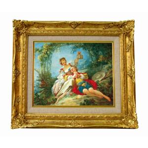 世界の名画 フラゴナール フラゴナール The Letter ジクレーキャンバス