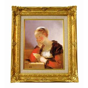 世界の名画 フラゴナール The Swing ジクレーキャンバス複製画 豪華